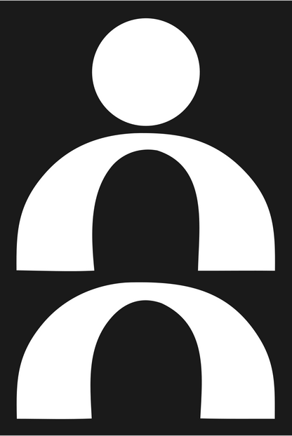 Person Arch Circuit Logo #1a1a1a/#ffffff