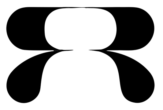 Mirrored R Circuit Logo