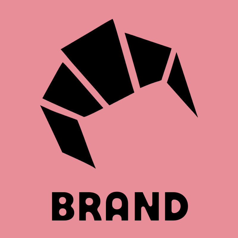 Geometric Croissant Logo preview