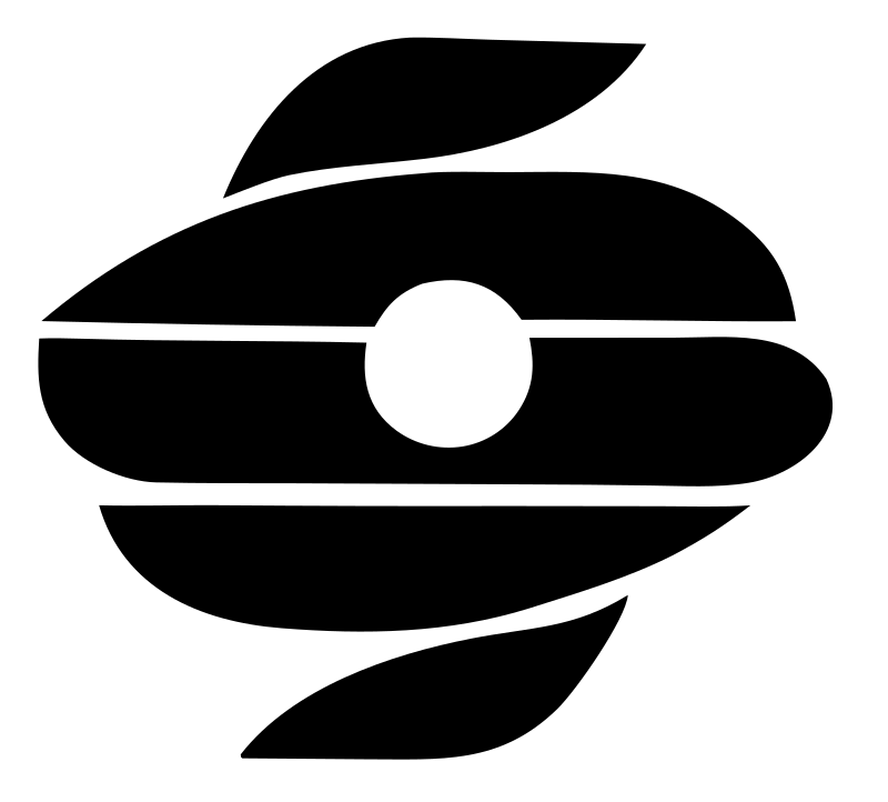 Sliced Bagel Bold Logo