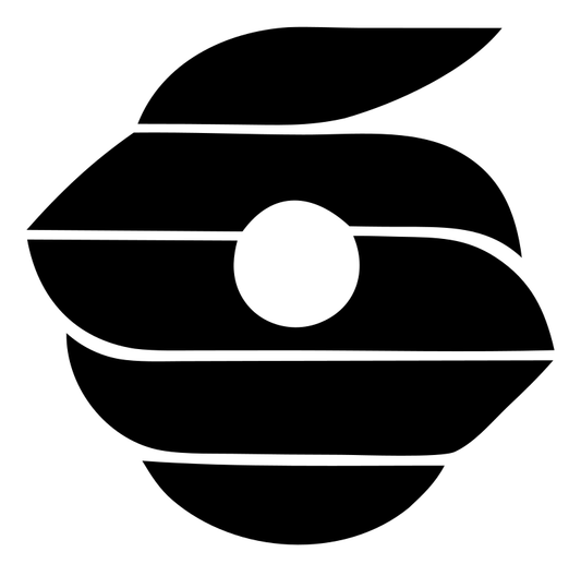 Striped Bagel Circle Logo