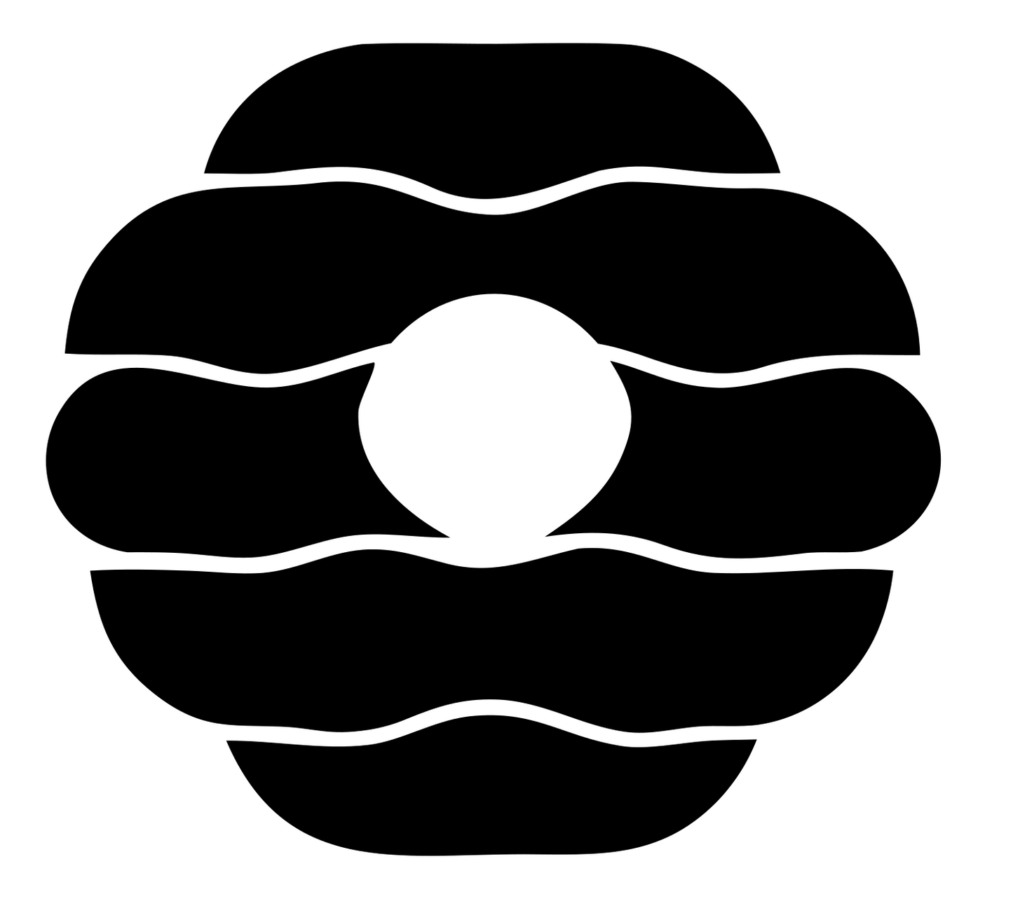 Bagel Pearl Center Logo #ffffff/#000000