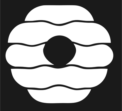 Bagel Pearl Center Logo #1a1a1a/#ffffff
