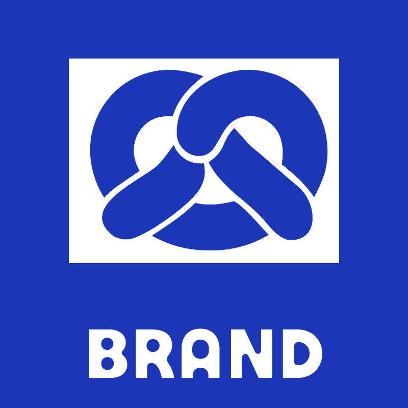 Pretzel Trio Monoline Logo preview