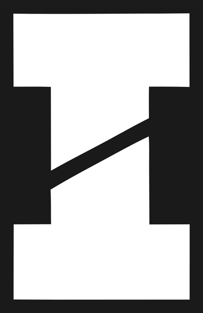 Bold I-Beam Taco Logo #1a1a1a/#ffffff