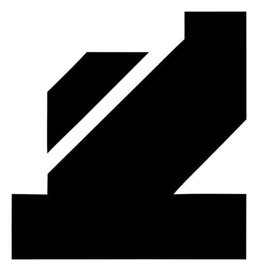 Brutalist Folded Shell Logo