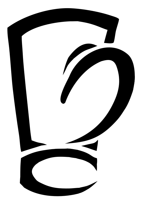 Sketched Boxing Glove Logo