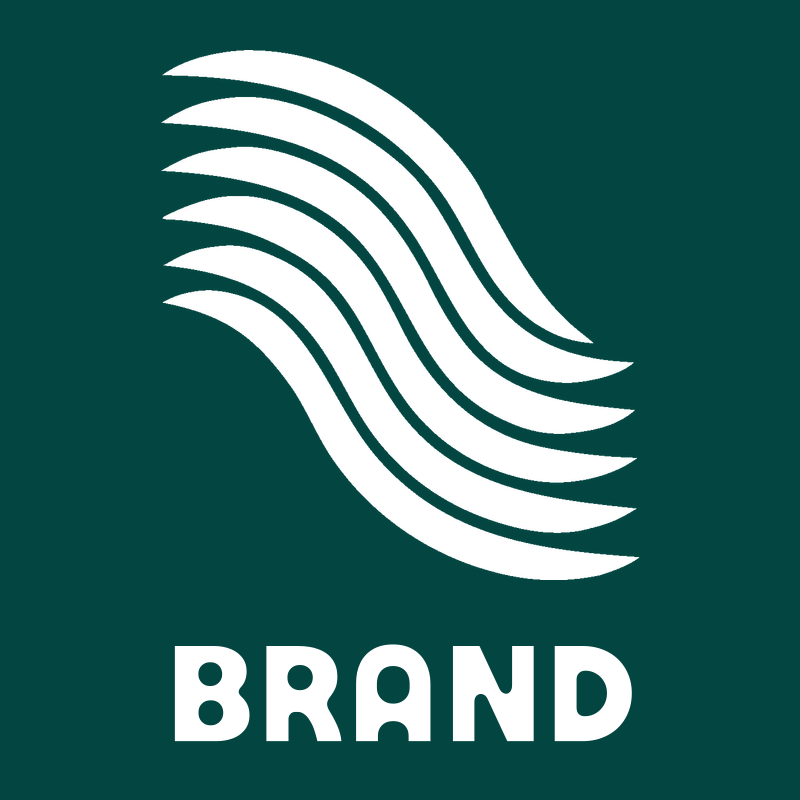 Stacked Curved Lines Hockey Logo preview