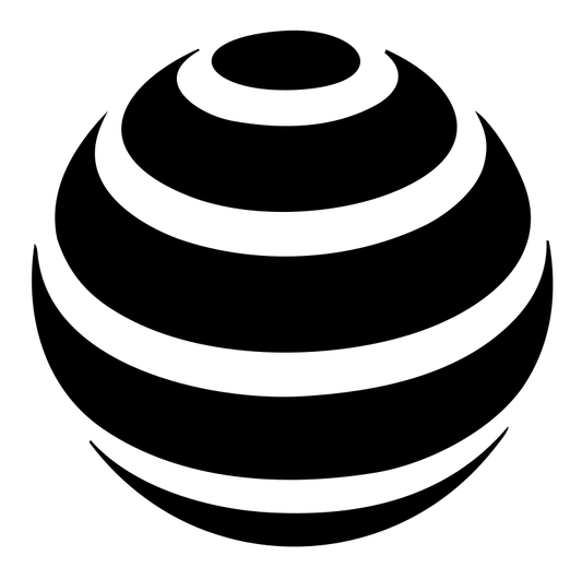 Layered Golf Ball Logo