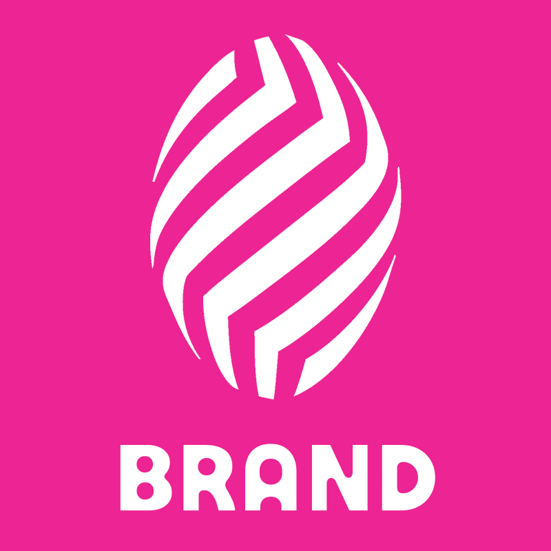Striped Oval Golf Ball Logo preview