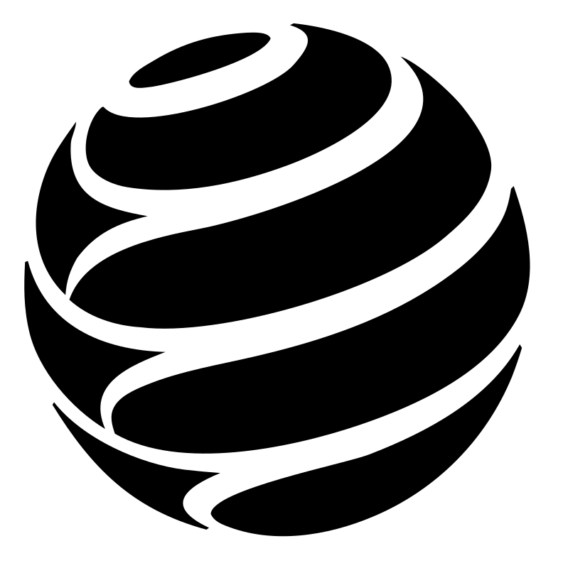 Spiral Wrapped Sphere Logo