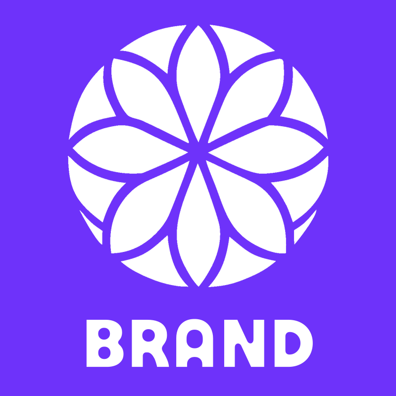 Floral Petal Golf Ball Logo preview
