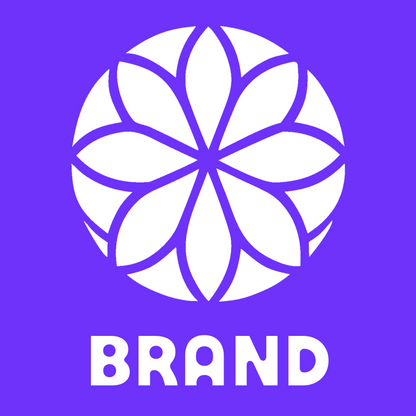 Floral Petal Golf Ball Logo preview