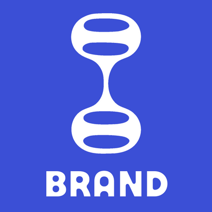 Dumbbell Pictogram Logo preview
