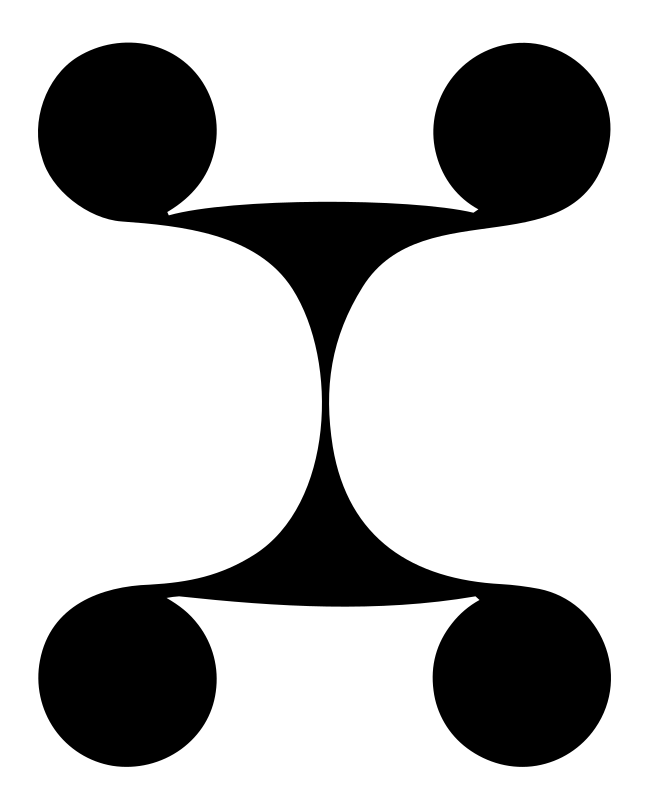 Four Node Dumbbell Logo