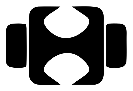 Curved Bar Dumbbell Logo