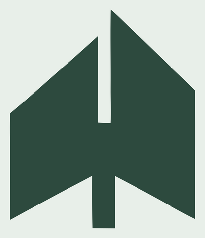Geometric Sailboat Logo Set #e8efe9/#2d4a3e