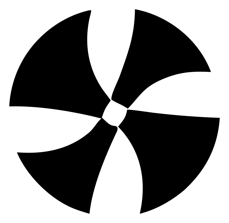 Spinning Rotor Blade Logo