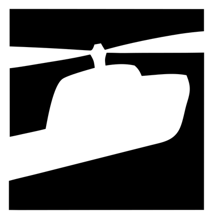 Helicopter Cockpit Closeup Logo
