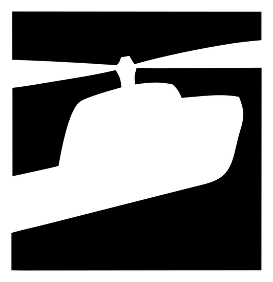 Helicopter Cockpit Closeup Logo