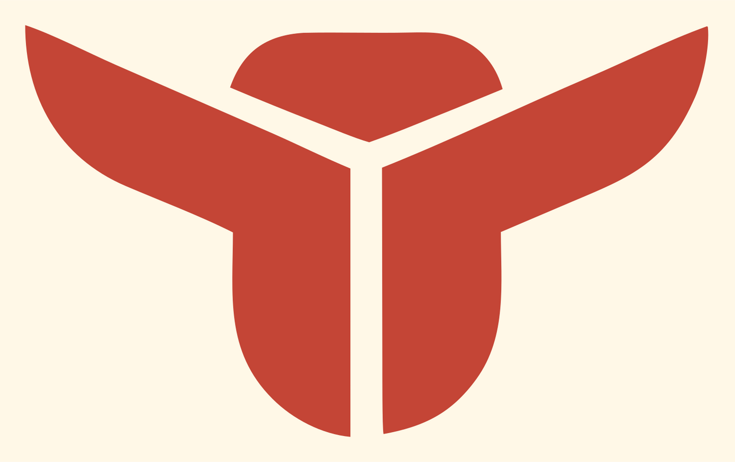 Motorbike Geometric Logo Set #fff8e7/#c44536