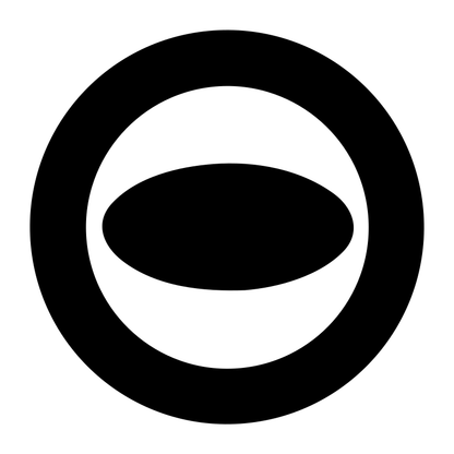 Oval Mouth Ring Logo