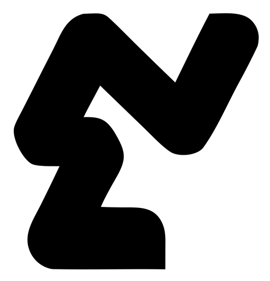 Bold Zigzag Foot Logo