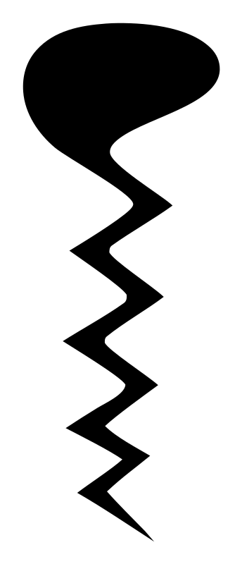 Zigzag Drill Bit Logo