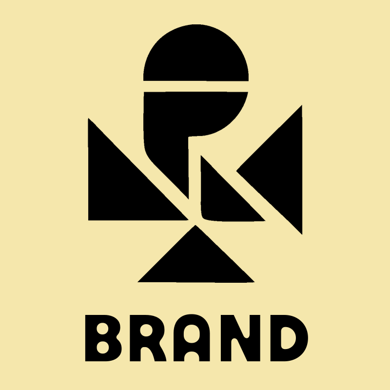 Microphone Geometric Overlap Logo preview