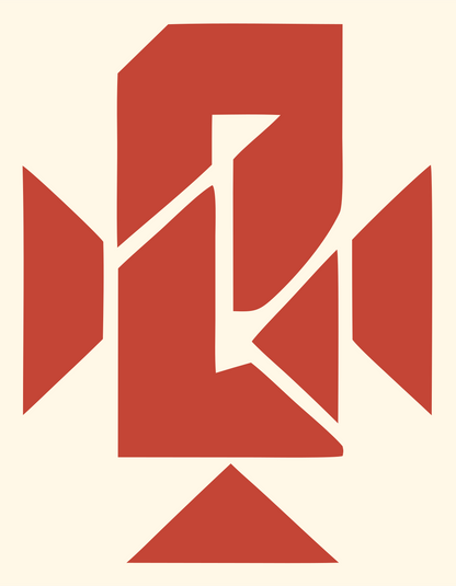 Microphone Bold Logo #fff8e7/#c44536
