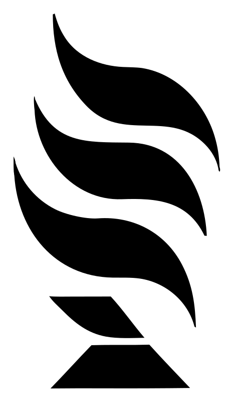 Flame Wave Microphone Logo