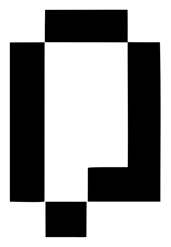 8-Bit Search Glass Logo