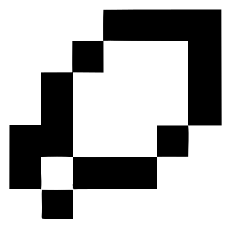 Pixel Search Loop Logo
