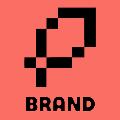 Pixel Magnifying Glass Pair Logo preview