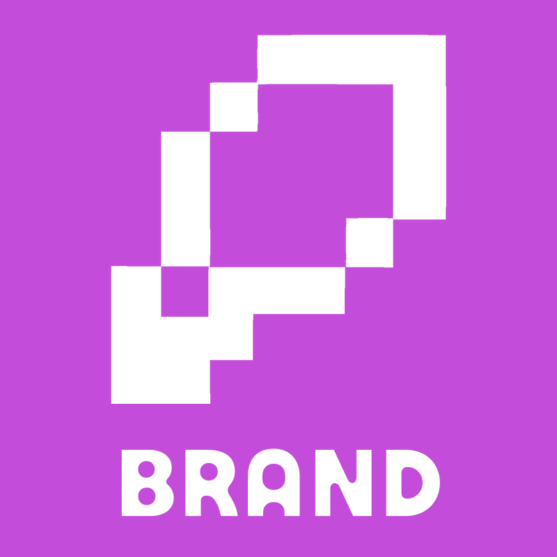 8-Bit Magnifier Zoom Logo preview