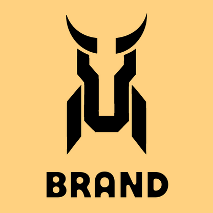 Geometric Bull Head Logo Duo preview