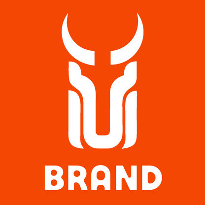Bull Skull Vertical Logo preview