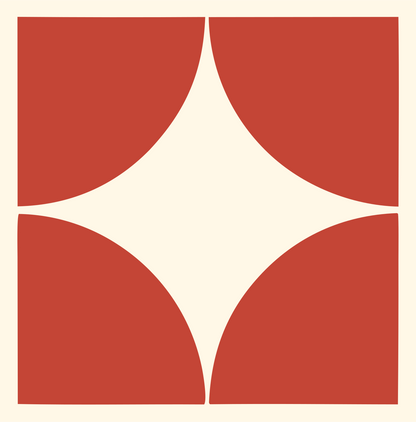 Spiral Vortex River Logo #fff8e7/#c44536