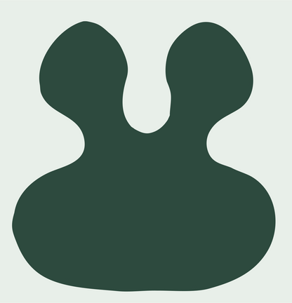 Twin Peaks Silhouette Logo #e8efe9/#2d4a3e