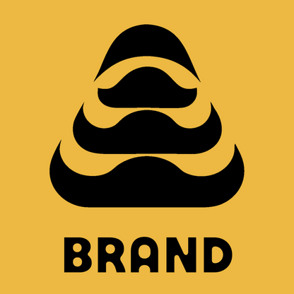 Stacked Dome Layers Logo preview