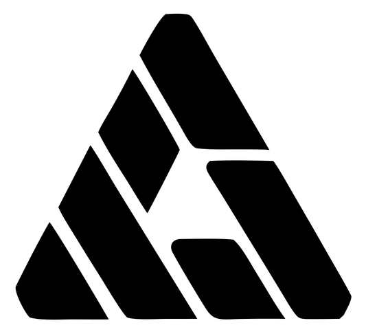 Segmented Brick Triangle Logo