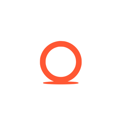 Simple Circle Logo #FF5733