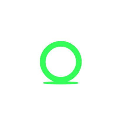 Simple Circle Logo #33FF57