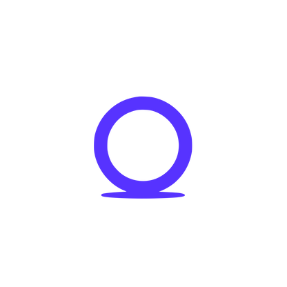 Simple Circle Logo #5733FF