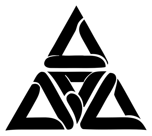 Three Triangle Overlap Logo