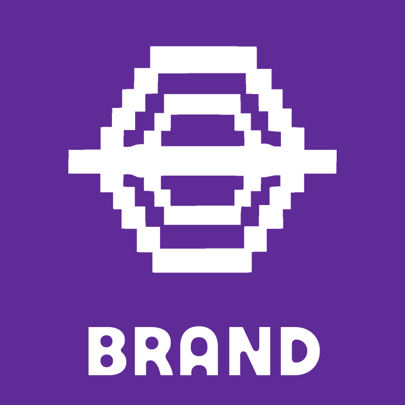 Pixel Globe Hexagon Logo preview