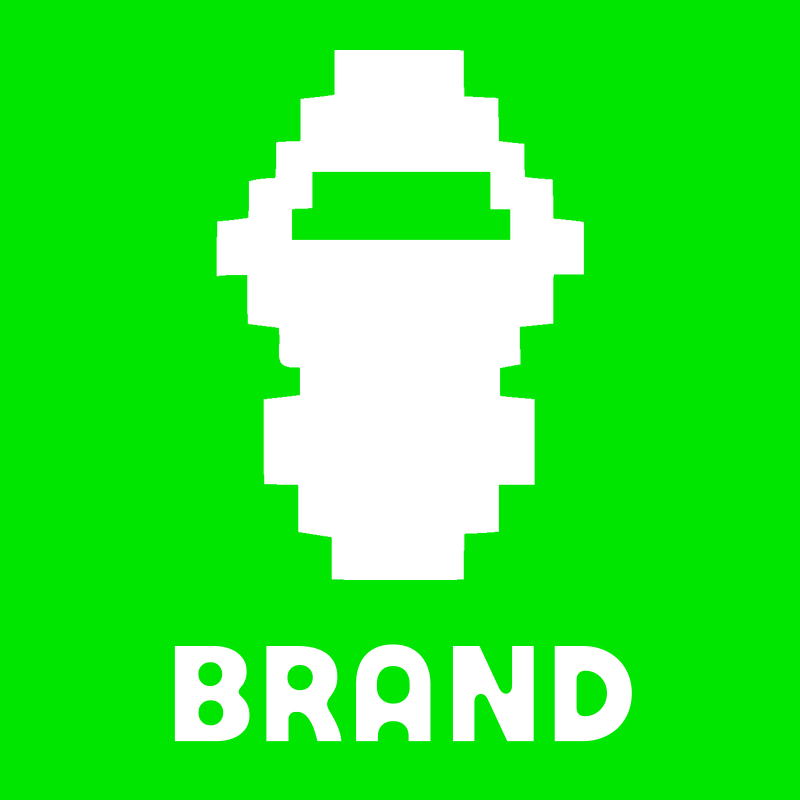 Pixel Ninja Mask Logo preview