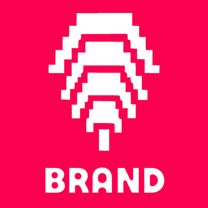Pixel Helmet Visor Logo preview