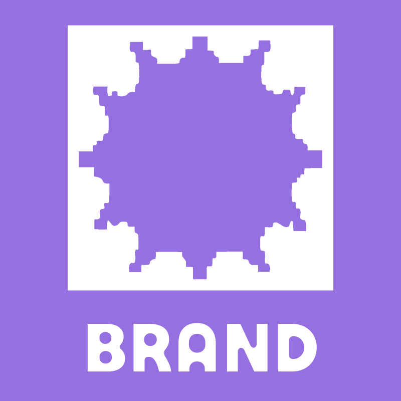 Pixel Starburst Hexagon Logo preview