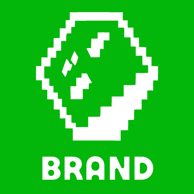 Pixel Panda Face Logo preview